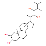 Ergostane-2,3,22,23-tetrol, (2α,3α,5α,22R,23R)-