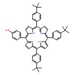 Phenol, 4-[10,15,20-tris[4-(1,1-dimethylethyl)phenyl]-21H,23H-porphin-5-yl]-