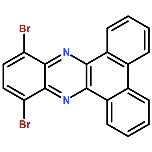 Dibenzo[a,c]phenazine, 10,13-dibromo-