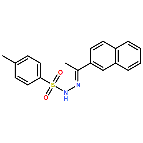 Benzenesulfonic acid, 4-methyl-, 2-[1-(2-naphthalenyl)ethylidene]hydrazide