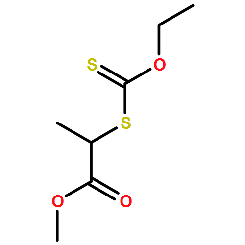 Propanoic acid, 2-[(ethoxythioxomethyl)thio]-, methyl ester