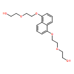 Ethanol, 2,2'-[1,5-naphthalenediylbis(oxy-2,1-ethanediyloxy)]bis-