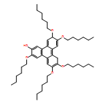 2-Triphenylenol, 3,6,7,10,11-pentakis(hexyloxy)-