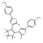 Benzenamine, 4,4'-[(3,3,4,4,5,5-hexafluoro-1-cyclopentene-1,2-diyl)bis(5-methyl-4,2-thiophenediyl)]bis-