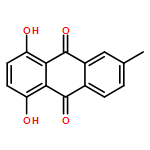 9,10-Anthracenedione,1,4-dihydroxy-6-methyl-