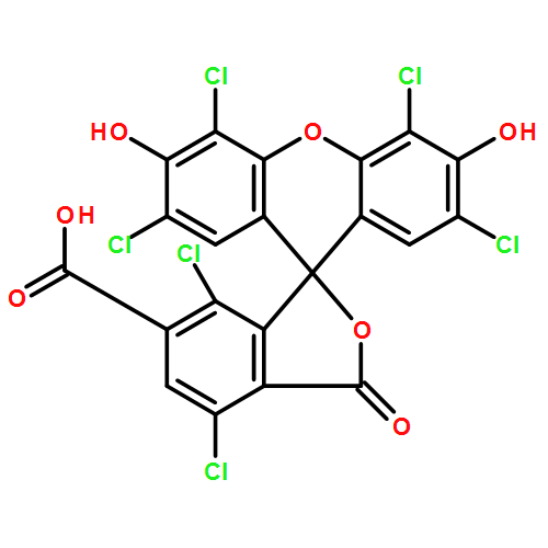 2',4,4',5',7,7'-Hexachloro-3',6'-dihydroxy-3-oxo-3H-spiro[isobenzofuran-1,9'-xanthene]-6-carboxylic acid