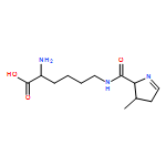 L-Lysine, N6-[(3R)-1,5-didehydro-3-methyl-D-prolyl]-