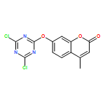 2H-1-Benzopyran-2-one,7-[(4,6-dichloro-1,3,5-triazin-2-yl)oxy]-4-methyl-