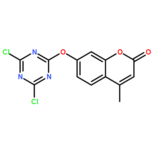 2H-1-Benzopyran-2-one,7-[(4,6-dichloro-1,3,5-triazin-2-yl)oxy]-4-methyl-