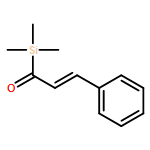 Silane, trimethyl(1-oxo-3-phenyl-2-propenyl)-, (E)-