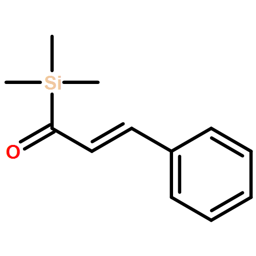 Silane, trimethyl(1-oxo-3-phenyl-2-propenyl)-, (E)-