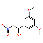 Benzenemethanol, 3,5-dimethoxy-α-(nitromethyl)-, (αS)-