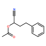 Benzenebutanenitrile, α-(acetyloxy)-, (αS)-