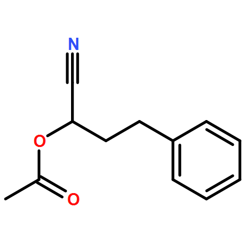 Benzenebutanenitrile, α-(acetyloxy)-, (αS)-