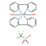 Iridium(1 ), diaquabis[2-(2-pyridinyl-κN)phenyl-κC]-, (OC-6-33)-, 1,1,1-trifluoromethanesulfonate (1:1)