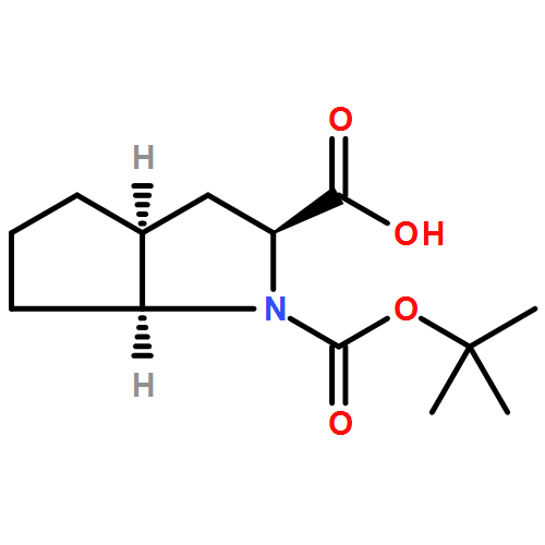 Cyclopenta[b]pyrrole-1,2(2H)-dicarboxylic acid, hexahydro-, 1-(1,1-dimethylethyl) ester, (2S,3aS,6aS)-