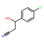 Benzenepropanenitrile, 4-chloro-β-hydroxy-, (βS)-