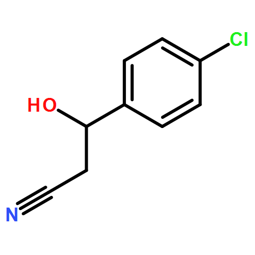 Benzenepropanenitrile, 4-chloro-β-hydroxy-, (βS)-