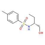 Benzenesulfonamide, N-[1-(hydroxymethyl)propyl]-4-methyl-, (R)-