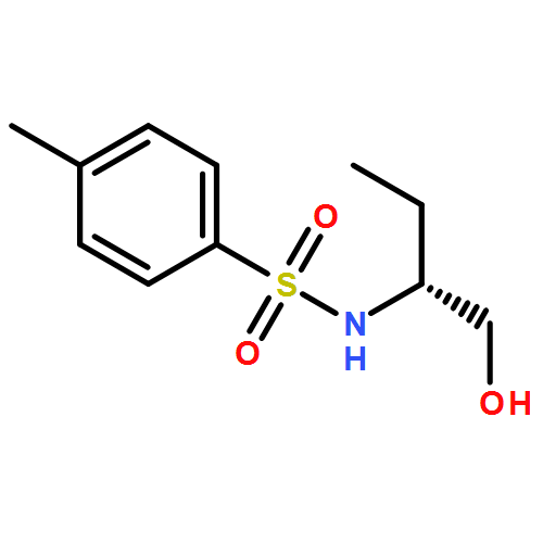 Benzenesulfonamide, N-[1-(hydroxymethyl)propyl]-4-methyl-, (R)-