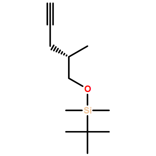 Silane, (1,1-dimethylethyl)dimethyl[(2-methyl-4-pentynyl)oxy]-, (S)-