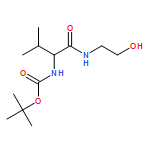 Carbamic acid, N-[(1S)-1-[[(2-hydroxyethyl)amino]carbonyl]-2-methylpropyl]-, 1,1-dimethylethyl ester