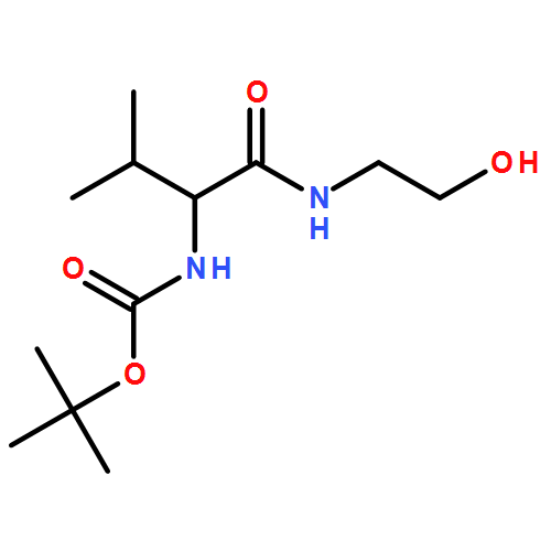 Carbamic acid, N-[(1S)-1-[[(2-hydroxyethyl)amino]carbonyl]-2-methylpropyl]-, 1,1-dimethylethyl ester