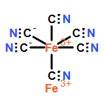 Ferrate(3-),hexakis(cyano-kC)-,iron(3+) (1:1), (OC-6-11)-