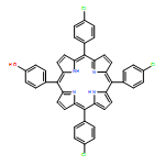 Phenol, 4-[10,15,20-tris(4-chlorophenyl)-21H,23H-porphin-5-yl]-