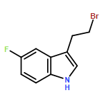 1H-Indole, 3-(2-bromoethyl)-5-fluoro-