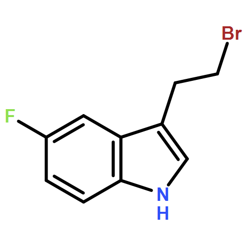 1H-Indole, 3-(2-bromoethyl)-5-fluoro-