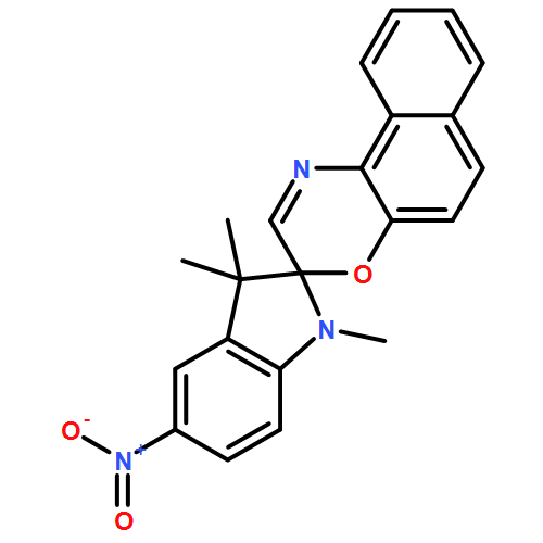 Spiro[2H-indole-2,3'-[3H]naphth[2,1-b][1,4]oxazine], 1,3-dihydro-1,3,3-trimethyl-5-nitro-