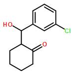 Cyclohexanone, 2-[(R)-(3-chlorophenyl)hydroxymethyl]-, (2S)-