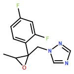 1H-1,2,4-Triazole, 1-[[(2R,3S)-2-(2,4-difluorophenyl)-3-methyloxiranyl]methyl]-