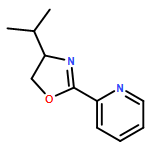 Pyridine, 2-[(4S)-4,5-dihydro-4-(1-methylethyl)-2-oxazolyl]-