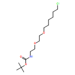 Carbamic acid, N-[2-[2-[(6-chlorohexyl)oxy]ethoxy]ethyl]-, 1,1-dimethylethyl ester