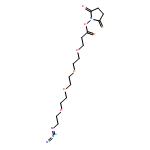 4,7,10,13-Tetraoxapentadecanoic acid, 15-azido-, 2,5-dioxo-1-pyrrolidinyl ester