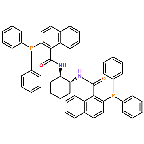 1-Naphthalenecarboxamide,N,N'-(1R,2R)-1,2-cyclohexanediylbis[2-(diphenylphosphino)-