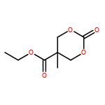 1,3-Dioxane-5-carboxylic acid, 5-methyl-2-oxo-, ethyl ester