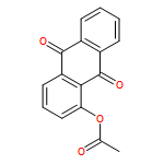 9,10-Anthracenedione, 1-(acetyloxy)-