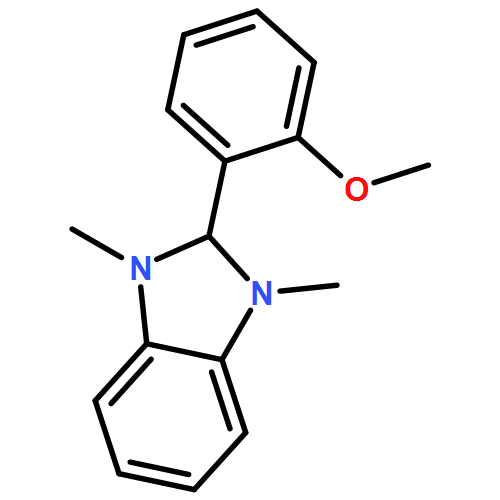 1H-Benzimidazole, 2,3-dihydro-2-(2-methoxyphenyl)-1,3-dimethyl-