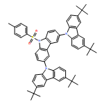 9,3':6',9''-Ter-9H-carbazole, 3,3'',6,6''-tetrakis(1,1-dimethylethyl)-9'-[(4-methylphenyl)sulfonyl]-