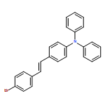 Benzenamine, 4-[(1E)-2-(4-bromophenyl)ethenyl]-N,N-diphenyl-