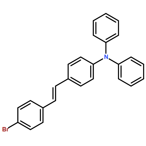 Benzenamine, 4-[(1E)-2-(4-bromophenyl)ethenyl]-N,N-diphenyl-