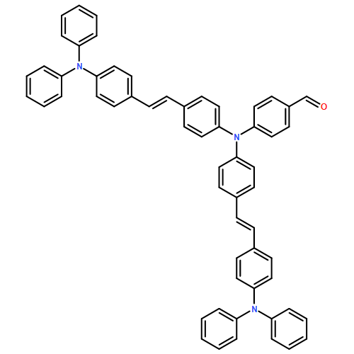 Benzaldehyde, 4-[bis[4-[(1E)-2-[4-(diphenylamino)phenyl]ethenyl]phenyl]amino]-