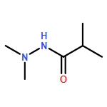 Propanoic acid, 2-methyl-, 2,2-dimethylhydrazide