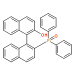 [1,1'-Binaphthalen]-2-ol, 2'-(diphenylphosphinyl)-, (1R)-