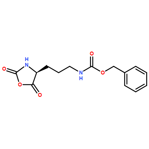 Carbamic acid, N-[3-[(4S)-2,5-dioxo-4-oxazolidinyl]propyl]-, phenylmethyl ester