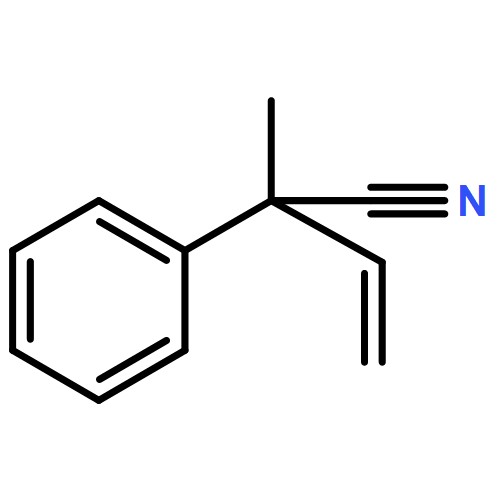 Benzeneacetonitrile, α-ethenyl-α-methyl-