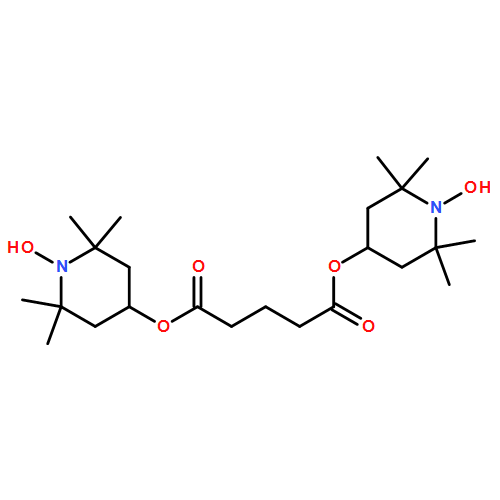 1-Piperidinyloxy, 4,4'-[(1,5-dioxo-1,5-pentanediyl)bis(oxy)]bis[2,2,6,6-tetramethyl- (9CI)